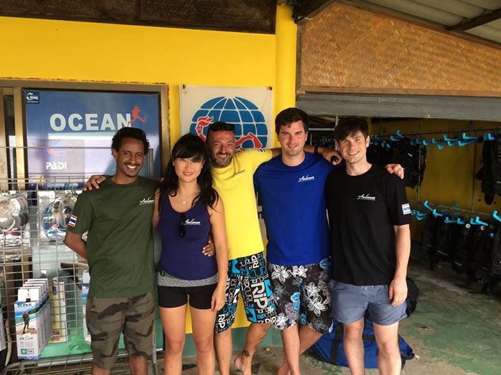 Do your Padi open water diver license with Andaman Dive Adventure Lanta