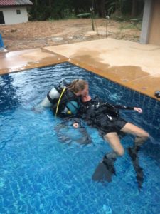 Rescue skills are part of the PADI Divemaster course and dive team training