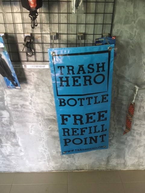 Do not buy plastic, refill your bottle