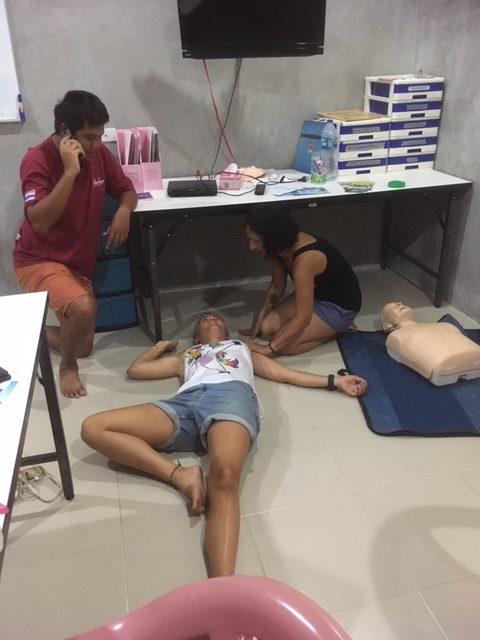 EFR first aid and CPR courses